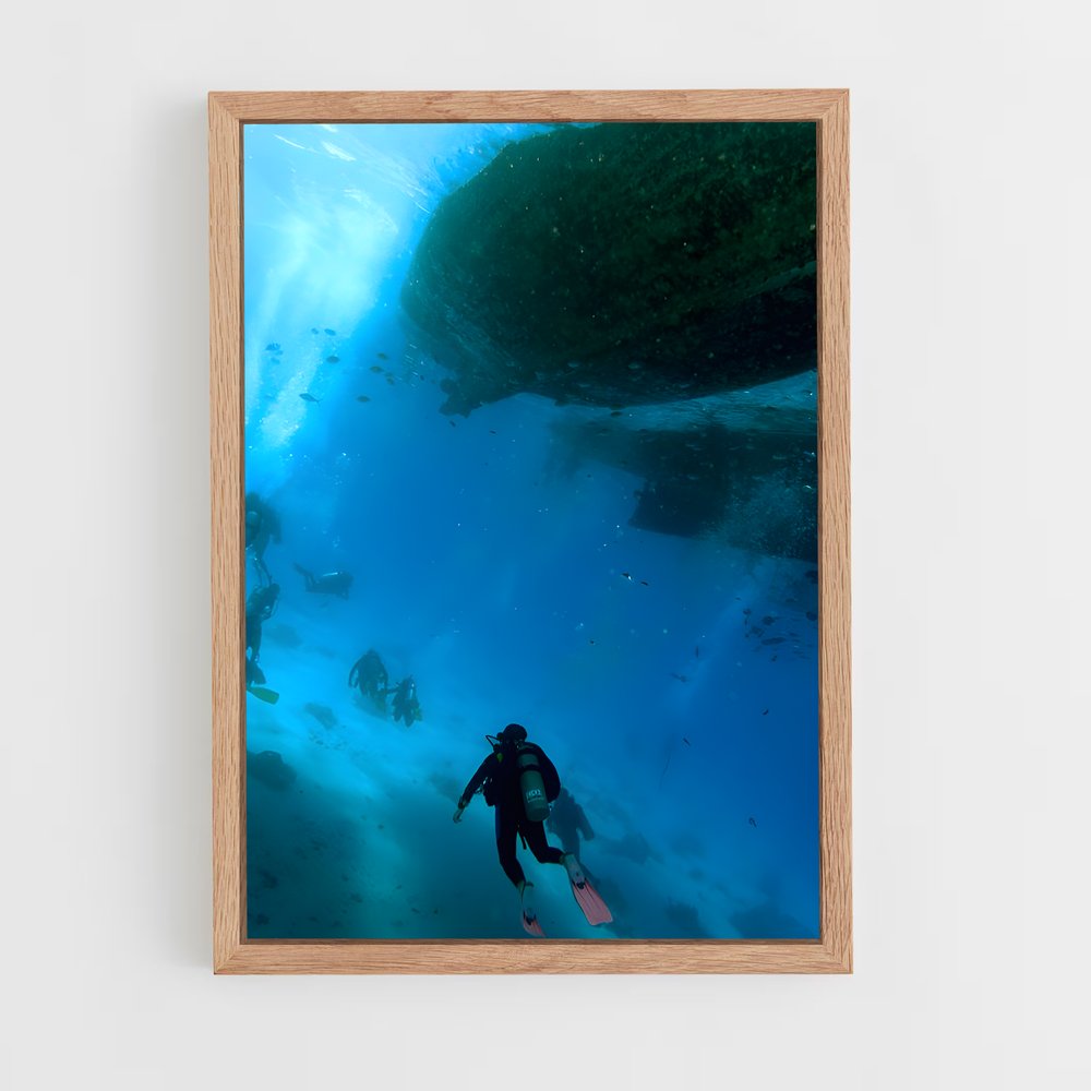 Poster Red sea – affiche Plongée sous-marine (vue 4)